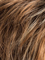 MOCCA LIGHTED 830.27.20 | Medium Brown Blended with Light Auburn and Dark/Light Strawberry Blonde Blend with Highlights Throughout and Concentrated in the Front