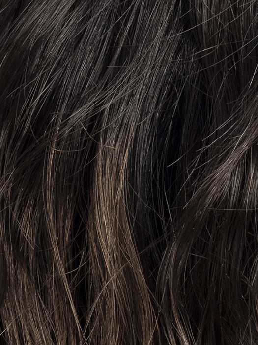 ESPRESSO TIPPED 2.4.8 | Black/Dark Brown with Darkest Brown Blend and Medium Brown Highlights with Lighter Tipped Ends and Shaded Roots