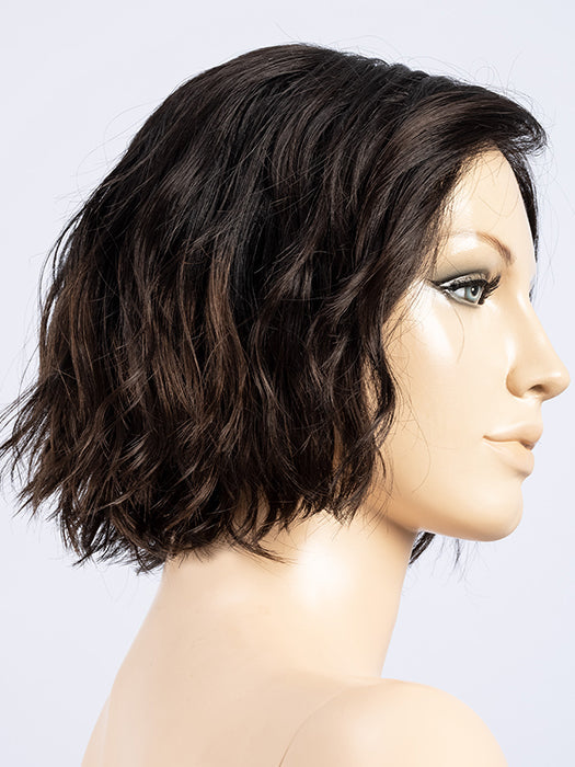 ESPRESSO TIPPED 2.4.8 | Black/Dark Brown with Darkest Brown Blend and Medium Brown Highlights with Lighter Tipped Ends and Shaded Roots