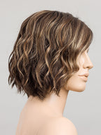 COFFEE BROWN ROOTED 8.6.16 | Medium Brown and Dark Brown with Medium Blonde Blend with Shaded Roots