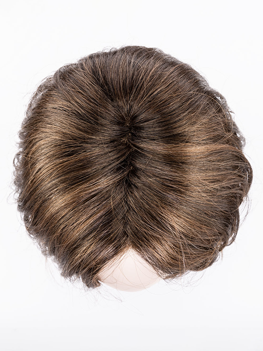 CHOCOLATE ROOTED 830.6 | Medium Brown Blended with Light Auburn, and Dark Brown blends with Shaded Roots