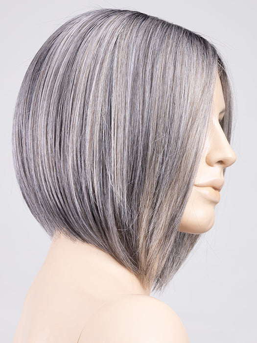 DARK GREY FROSTED 44.51.60 | Darkest/Dark Brown and Pearl White with Grey Blend