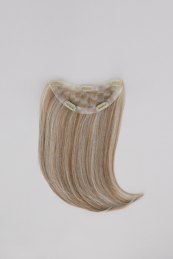 easiCrown HD 12" blonde topper flat lay
