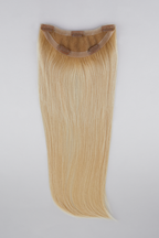 easiCrown 18" hair topper flat lay