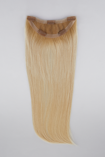 easiCrown 18" hair topper flat lay