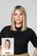 easiPart T HD 12" blonde hair topper