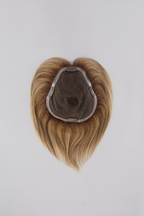 easiPart XL 8" blonde hair topper flat lay