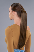 easiPony Medium Wavy HD brunette ponytail