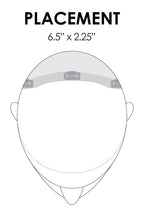easiCrown 18" hair topper placement