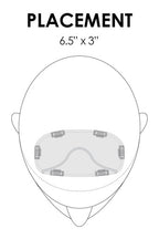 easiFringe heat defiant hair topper placement