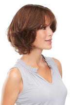 easiPart French 8" brunette topper