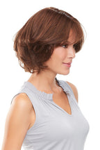 easiPart French 8" brunette topper