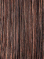 AUBURN ROOTED 33.130.4 | Dark Auburn, Deep Copper Brown, and Darkest Brown Blend with Shaded Roots