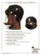 Extended Lace Front | Mono Part | Wefted