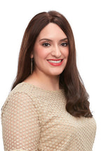 Top Form 18" brunette hair topper