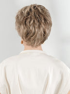 CHARME SOFT by ELLEN WILLE in TOBACCO ROOTED 12.27.26 | Lightest Brown and Dark Strawberry Blonde with Light Golden Blonde Blend and Shaded Roots