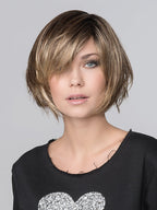 FRESH by ELLEN WILLE in LIGHT BERNSTEIN ROOTED 12.19.26 | Light Auburn, Light Honey Blonde, and Light Reddish Brown blend and Dark Roots