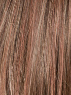 CHOCOLATE ROOTED 830.27.33 | Medium Brown, Light Auburn, Dark Strawberry Blonde, and Dark Auburn Blend with Dark Shaded Roots