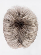 STONE GREY ROOTED 56.60.48 | Lightest Brown Blended with Grey and Pearl White with Shaded Roots