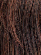 DARK AUBURN ROOTED 33.130.2 | Dark Auburn and Deep Copper Brown with Black/Dark Brown Blend with Shaded Roots