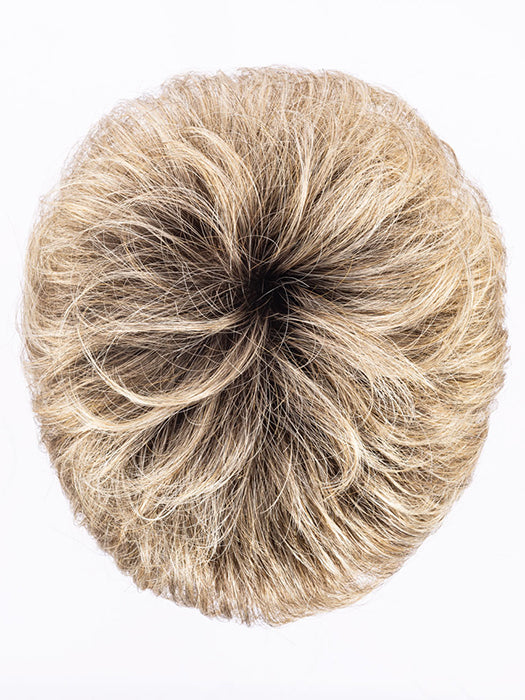 SAND ROOTED 14.26.20 | Medium Ash Blonde, Light Gold Blonde and Light Strawberry Blonde Blend with Shaded Roots