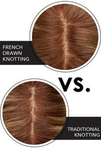 easiPart French 18" brunette topper