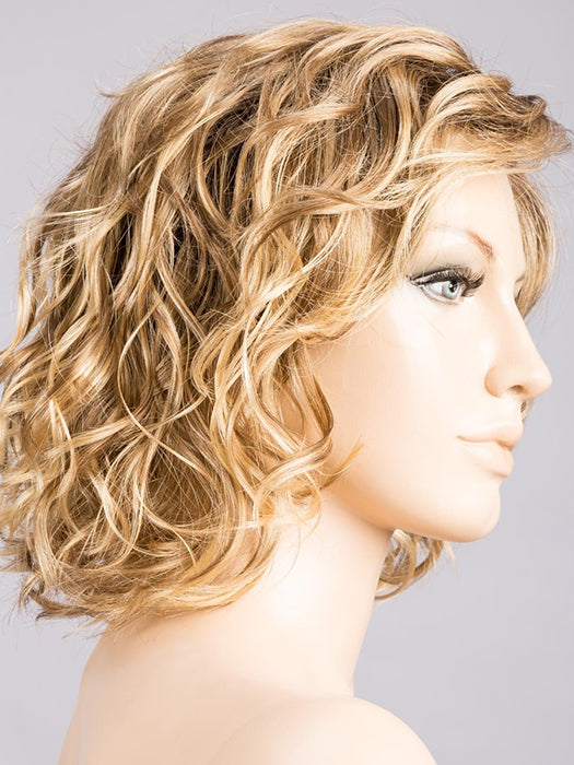 CARAMEL ROOTED 20.26.14 | Light Strawberry Blonde, Light Golden Blonde and Medium Ash Blonde Blend with Shaded Roots