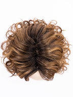 MOCCA ROOTED 830.27.33 | Medium Brown, Light Auburn, Dark Strawberry Blonde, and Dark Auburn Blend with Dark Shaded Roots