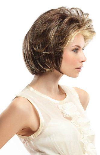 Hillary bronde wig side