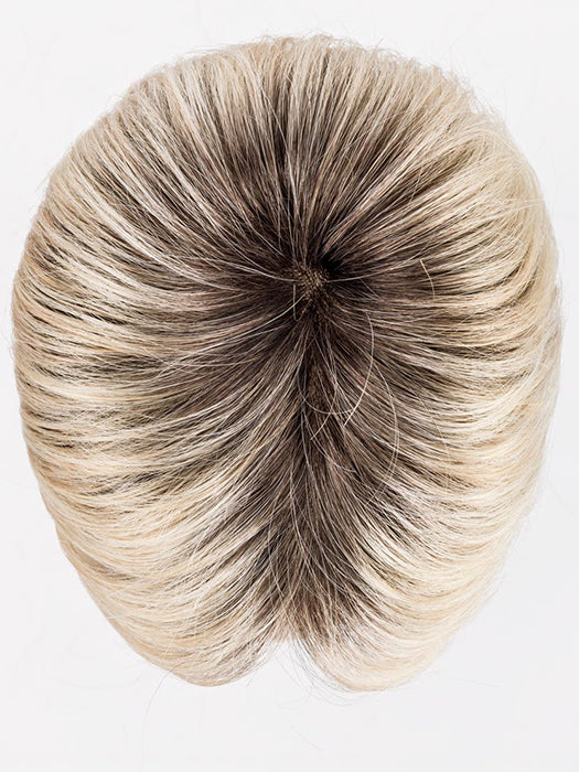 PEARL BLONDE ROOTED 101.14.16 | Pearl Platinum, Medium Ash Blonde and Medium Blonde Blend with Shaded Roots