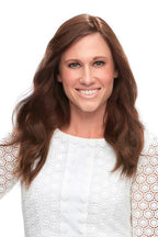 easiPart French 18" brunette topper