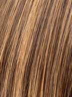 CHOCOLATE ROOTED 830.6 | Medium Brown Blended with Light Auburn, Dark Brown and Dark Strawberry Blonde with Dark Shaded Roots