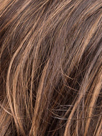CHOCOLATE ROOTED 6.830 | Dark Brown and Medium Brown with Light Auburn Blend with Shaded Roots