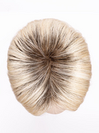 LIGHT CHAMPAGNE ROOTED 23.25.26 | Lightest Pale Blonde and Lightest/Light Golden Blonde Blend with Shaded Roots