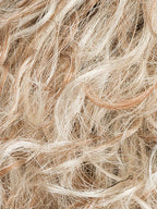 LOOP by ELLEN WILLE in PEARL BLONDE ROOTED 101.23.12 | Pearl Platinum, Lightest Pale Blonde, and Lightest Brown blend with Dark Shaded Roots