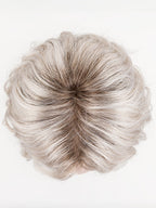 ICE BLONDE LIGHTED 60.1001.101 | Pearl White, Winter White, and Pearl Platinum Blend with Highlights throughout and Concentrated in the front with Shaded Roots