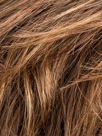 CHOCOLATE ROOTED 830.27.6 | Medium to Dark Brown base with Light Reddish Brown Highlights and Dark Roots