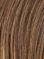 CHOCOLATE ROOTED 830.27 | Medium Brown, Light Auburn, Dark Strawberry Blonde, and Dark Auburn Blend with Shaded Roots