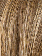 MOCCA ROOTED 830.12.20 | Medium Brown Blended with Light Auburn and Lightest Brown and Light Strawberry Blonde Blend with Shaded Roots