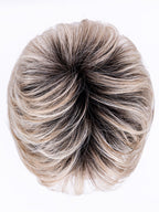 CHAMPAGNE ROOTED 22.25.20 | Light Neutral Blonde, Lightest Golden Blonde, and Light Strawberry Blonde Blend with Shaded Roots