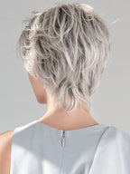 SATIN SOFT by ELLEN WILLE in SILVER BLONDE ROOTED 60.1001.2 | Pearl White and Winter White with Lightest Ash Blonde Blend and Shaded Roots