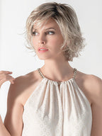 BLOOM DELUXE by ELLEN WILLE in CHAMPAGNE ROOTED 22.26.20 | | Light Neutral Blonde and Light Golden Blonde with Light Strawberry Blonde Blend and Shaded Roots