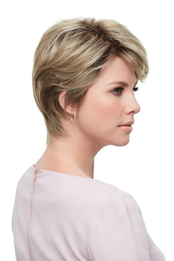 Rose blonde wig