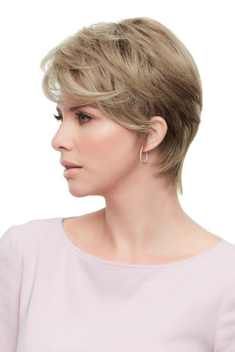 Rose blonde wig