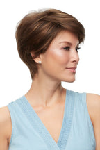 Rose brunette wig
