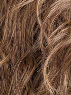 CHOCOLATE ROOTED 830.27.6 | Medium and Dark Brown with Light Auburn and Dark Strawberry Blonde Blend with Shaded Roots