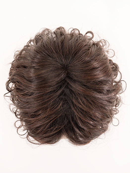 DARK CHOCOLATE SHADED 4.33.6 | Darkest Brown, Dark Auburn and Dark Brown Blend with Shaded Roots