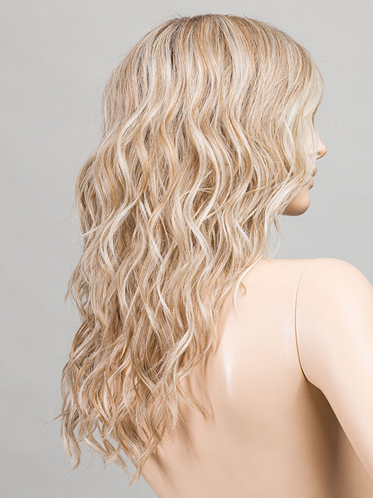 IVORY BLONDE SHADED 101.14.60	 | Pearl Platinum, Medium Ash Blonde and Pearl White Blend with Shaded Roots