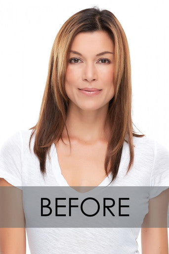Before Top Form 18" brunette hair topper