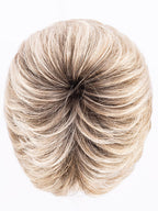 PEARL BLONDE ROOTED 101.20.25 | Pearl Platinum Blended with Light Strawberry Blonde and Lightest Golden Blonde with Shaded Roots